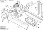 Bosch 0 600 860 042 AVS 1000 Garden Blower / Vacuum 240 V / GB Spare Parts AVS1000